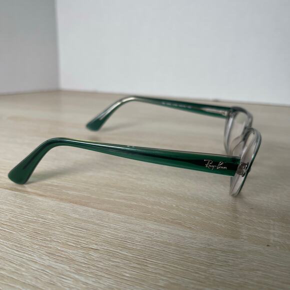 Ray-Ban RB5242 5162 Eyeglasses Green Crystal Cat Eye 53-18-140 Frames Only - Picture 8 of 8